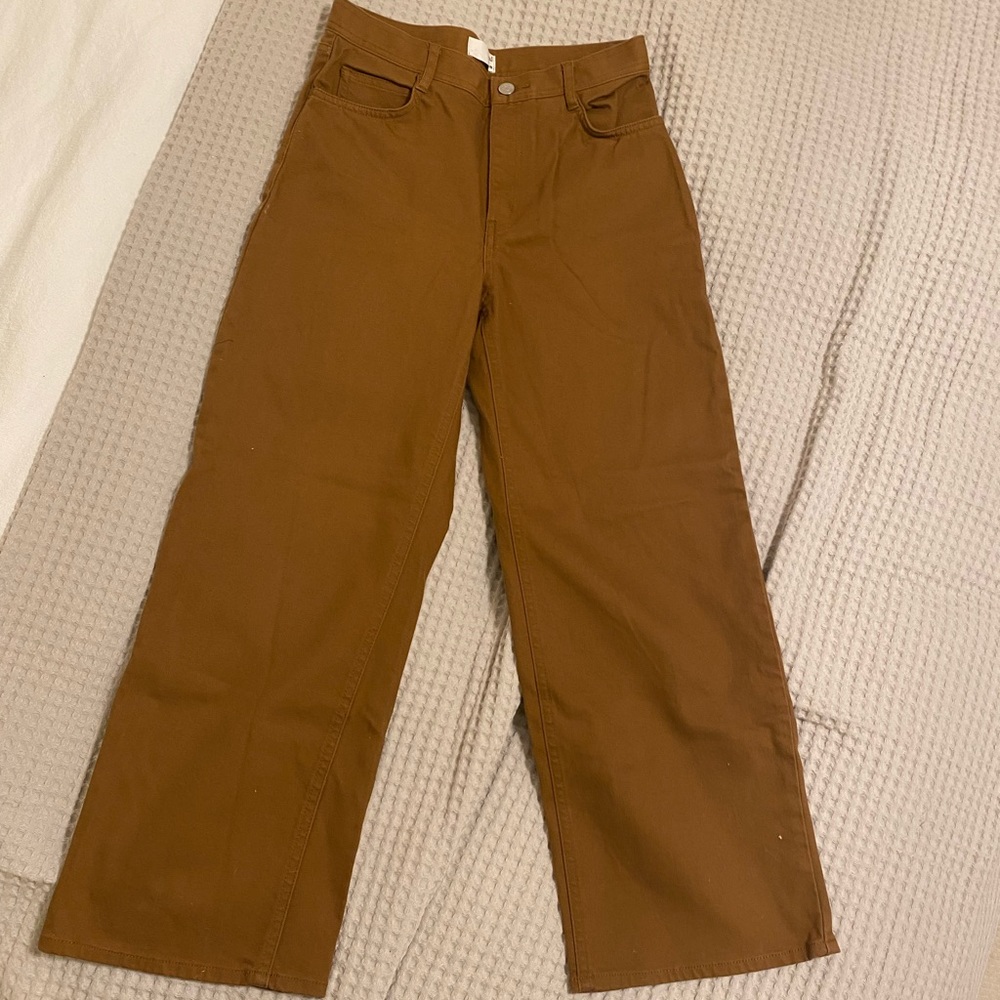 Wilfred High Waisted Wide Leg Pants